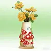 Novos Produtos Transfronteiriços, Decorações de Vasos de Flores Cogumelo, Arranjos Florais, Artesanato em Resina, Design de Jardim Residencial, Decorações Externas