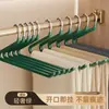 Suporte para Calças em Forma de Ganso, Sem Costura e Antiderrapante, Artefato Doméstico para Pendurar e Armazenar Calças no Guarda-Roupa, Clipe para Calças em Aço Inoxidável, Cabide em Forma de Z
