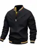 Chaqueta Casual Sencilla para Hombre Primavera y Otoño 2025, Exclusivamente para Ventas Transfronterizas, Ropa de Trabajo Deportiva de Color Sólido, Estilo de Moda Europeo y Americano para Hombre
