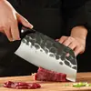 Forja cuchillo de cocina cuchillo de cocina de acero inoxidable juego de cuchillos para el hogar cuchillo chino para rebanar cuchillo para huesos cuchillo para cortar río que corre y lago