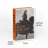 Livro falso dobrável transfronteiriço decoração livro livro de simulação livro de adereço inglês moderno simples criativo molde de livro vento ins atacado
