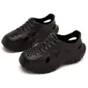 Zuecos Modelo Nuevo Unisex Qidashun, Zapatos de Playa de Moda Veraniega, Sandalias de Doble Uso para Pareja, Zapatos de Jardín Transpirables con Talonera Cerrada