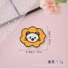 Patches Bordados de Animais de Desenho Animado, Patches Bordados de Coelho, Patches de Tecido Autoadesivos para Sapatos e Chapéus, Patches Decorativos para Reparo de Furos, Atacado do Fabricante
