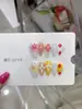 Nai Zi Unhas Vestíveis Puras Feitas à Mão Estilo Primavera/Verão B383 Amarelo Cremoso Jardim de Flores Pequenas Vibe Puro Desejo Estilo Europeu e Americano