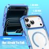 Funda Magnética Transfronteriza para iPhone17 Anticaídas 16 Transparente Anti-Amarilleamiento 15Pro Bolsa de Aire 14 Funda Protectora para Teléfono
