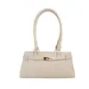 Bolso de mano liso de moda transfronterizo, nuevo estilo 2026, bolso de hombro retro versátil y moderno, bolso cruzado para el día a día y bolso de axila