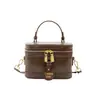 Elegante bolso pequeño cuadrado estilo cartera para mujer, nueva versión coreana 2026, bolso de hombro y cruzado moderno y a la moda para el día a día
