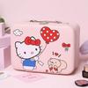 Bolsa de Maquillaje Portátil de Gran Capacidad, Maleta Personalizada, Caja de Almacenamiento con Carcasa de Pluma
