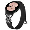 Pulseira de Relógio Adequada para Samsung Watch6 Coração Trevo Metal Milanês Aço Inoxidável Sem Costura Liberação Rápida