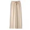 Pantalones de Lana Tejida de Pierna Ancha para Otoño e Invierno 2022, Leggings tipo Abuela para Mujer, Pantalones Rectos Casuales