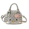 Bordado Transfronterizo Gatito Mini Niña Bolso de Mano Lindo Dibujo Animado Nicho Lujo Ligero Princesa Niña Bolso de Hombro Cruzado