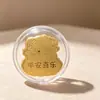 Pegatina Dorada de la Suerte 999 de Oro para Teléfono para el Año de la Oveja, Pequeña Oveja en Relieve con Dinero y Buena Fortuna, Regalo de Pegatina de Lámina de Oro