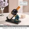 Estante para vinos de estilo europeo, vitrina para vinos, porche, sala de estar, decoración, aparador, luz de lujo, decoraciones para el hogar, estante de almacenamiento de conejo, venta al por mayor