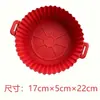 Tapete de Silicone para Air Fryer Transfronteiriço, Assadeira Lavável, Tapete para Churrasco, Fácil de Limpar, Resistente a Altas Temperaturas, Revestimento para Assadeira