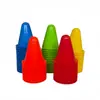 Obstáculos à Prova de Vento para Patinação Infantil, Obstáculos para Patins Inline, Equipamento de Treinamento para Patinação Artística, Cones Pequenos, Cones Marcadores