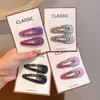 Nuevo Clip para el Cabello Ovalado Versátil Moda Niña Gota de Agua Clip para el Cabello Infantil Clip Lateral BB Brillo para el Flequillo de Niña Venta al por Mayor