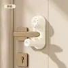 Tapón de Puerta con Ventosa de Moda Manija de Ventana y Puerta Almohadilla Anticolisión Cubierta Protectora Succión de Puerta Sin Taladro Aluminio de Ruptura Térmica Tapón de Puerta y Ventana