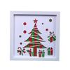 Cultura navideña material diy hecho a mano dibujo de bambú jardín de infancia actividades de calentamiento para grupo de niños productos semiacabados