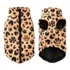 Traje de Esquí Navideño Transfronterizo para Perro Ropa para Perros Chaqueta Cálida Estampada a Prueba de Viento Parka de Invierno