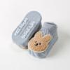 Meias Infantis Pontilhadas Antiderrapantes Meias de Chão Meias de Boneca Urso de Desenho Animado Primavera e Outono Meias Invisíveis para Bebê Meias para Recém-Nascido