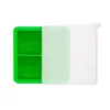 Forma de Gelo Quadrada de Silicone com Tampa, Molde de Gelo com Tampa, Forma de Gelo de Silicone para Uso Doméstico, Ferramenta de Forma de Gelo Caseira