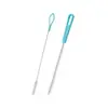 Cepillo limpieza raíz de loto agujeros raíz de loto agujeros boquilla para decorar agujeros pajilla cepillo de cerdas cepillo de cerdas taza de agua raíz de loto biberón cepillo de limpieza de acero inoxidable lavado