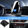 Soporte de Carga Inalámbrica para Teléfono Móvil y Soporte para Teléfono Móvil de Apertura y Cierre Eléctrico con Sensor Infrarrojo Dedicado para Audi A6L y Otros Coches