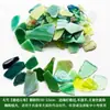 250g Mosaico de Vidrio Mica con Bordes Fragmentos Irregulares Recortes para Pintura de Mosaico Transparente Estilo Tiffany