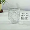 Copo de Whisky, Copo Clássico para Destilados, Copo de Vidro Gravado para Água, Copo para Bebidas com Suco, Copo de Vidro para Bar com Bola de Gelo para Destilados e Cerveja