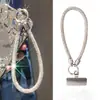 Cordão para Celular Corrente para Pendurar Clipe Pingente Curto High-End Luxo Espessado Strass Resistente Universal Moda Cordão de Pulso