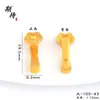 Pingente Ruyi Atacado Chinês Retrô Esmalte Caractere da Fortuna Ornamento Pendurado Versátil Areia Dourada Pingente Pequeno Acessório