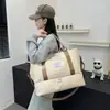 Bolsa Esportiva para Mulheres, Bolsa de Treino Fitness Transfronteiriça, Armazenamento com Separação Seca e Úmida, Bagagem Expansível, Bolsa de Mão Versátil, Bolsa de Viagem Transversal