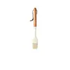 Cabo de Madeira de Acácia Espátula de Silicone Conjunto de Utensílios de Cozinha Conjunto de 7 Peças Espátula de Cozinha Resistente a Altas Temperaturas Colher de Sopa Cozinha Diária