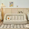 Sofá perezoso estilo caseta de perro para humanos, adecuado para recostarse y dormir, reclinable doble tipo tatami para balcón y dormitorio, popular sofá cama plegable