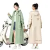 Impermeable para adultos para patinetes eléctricos, protección larga contra la lluvia para todo el cuerpo, unisex, portátil, con capucha, poncho de lluvia para una persona