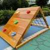 Parque Comunitario para Mascotas al Aire Libre Equipo de Entrenamiento para Perros, Anillos de Salto de Agilidad, Túnel, Circuito de Obstáculos, Juguetes de Escalada