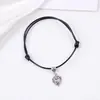 Tobillera y Pulsera Hechas a Mano Vintage Estilo Playa Europeas y Americanas Transfronterizas, Regalo Personalizado Sencillo Estilo Bosque para Parejas y Mejores Amigos