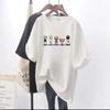 Camiseta de lactancia materna, top de lactancia, estilo coreano, verano, internet, popular, moda, mamá, camiseta de manga corta, ropa de lactancia posparto, cuello redondo, lactancia materna
