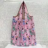 Bolsa de Ombro Casual Fashion para Viagem de Menina, Sacola de Compras de Supermercado Portátil de Nylon para Venda por Atacado