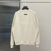 Sudadera con cuello redondo para hombre Fog Essentials Multilínea High Street Forro polar Estampada Moderna Holgada Nicho Pareja Camisa de manga larga