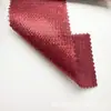 Tecido Karama não elástico estampado a quente, imitação de linho, macio e brilhante, tecido de moda para roupas de performance femininas de palco atacado