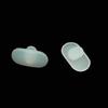 Miopia Óculos Acessórios Snap Nose Pad Super Soft Antiderrapante Silicone Tipo Cartão Oval Baioneta Eye Nose Pad