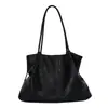 Bolso de mujer retro de gran capacidad, moderno y sencillo, nuevo modelo 2026, bandolera versátil para el trabajo, bolso de mano ligero, bolso tote