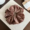 Nueva Diadema de Terciopelo Simple de Alta Gama con Bola Brillante de Alta Gama para Cola de Caballo Baja Cuerda para el Cabello Accesorios para el Cabello para Mujeres