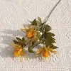 Flores Secas, Flores de Erizo de Mar Artificiales, Flores de Cardo Marino Falsas, Decoración del Hogar, Decoración de Boda, Decoración Suave, Arte Floral