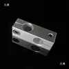 Coleção Completa de Acessórios DIY para Eixo Óptico: Eixo Rígido Cromado, Roda Universal, Grampo Cruzado, Grampo Paralelo, Anel de Fixação, Placa de Acrílico, Grampo em T