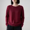 First-line ready-to-wear round neck sweater base layer top for women 2026 autumn and winter new stylish versatile knitted top for women wholesale