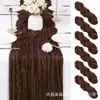 Amazon Transfronterizo Caminero de Mesa de Tela Arrugada Estilo Bohemio Gasa Retorcida Arrugada Decoración para Boda Fiesta Caminero de Mesa
