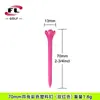 Fabricante Buddha Power Tee de Golf de Venta Caliente Transfronterizo con Tapa de Flor de Cuatro Esquinas, Tee de Material Plástico ABS
