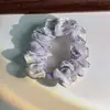 Estilo Coreano Borde de Ola Floral Lazo Grande para Cabello Fresco y Femenino Lazo para Cabello sin Marca Cuerda Versátil Accesorio para el Cabello Lazo para Cabello Cuerda para la Cabeza